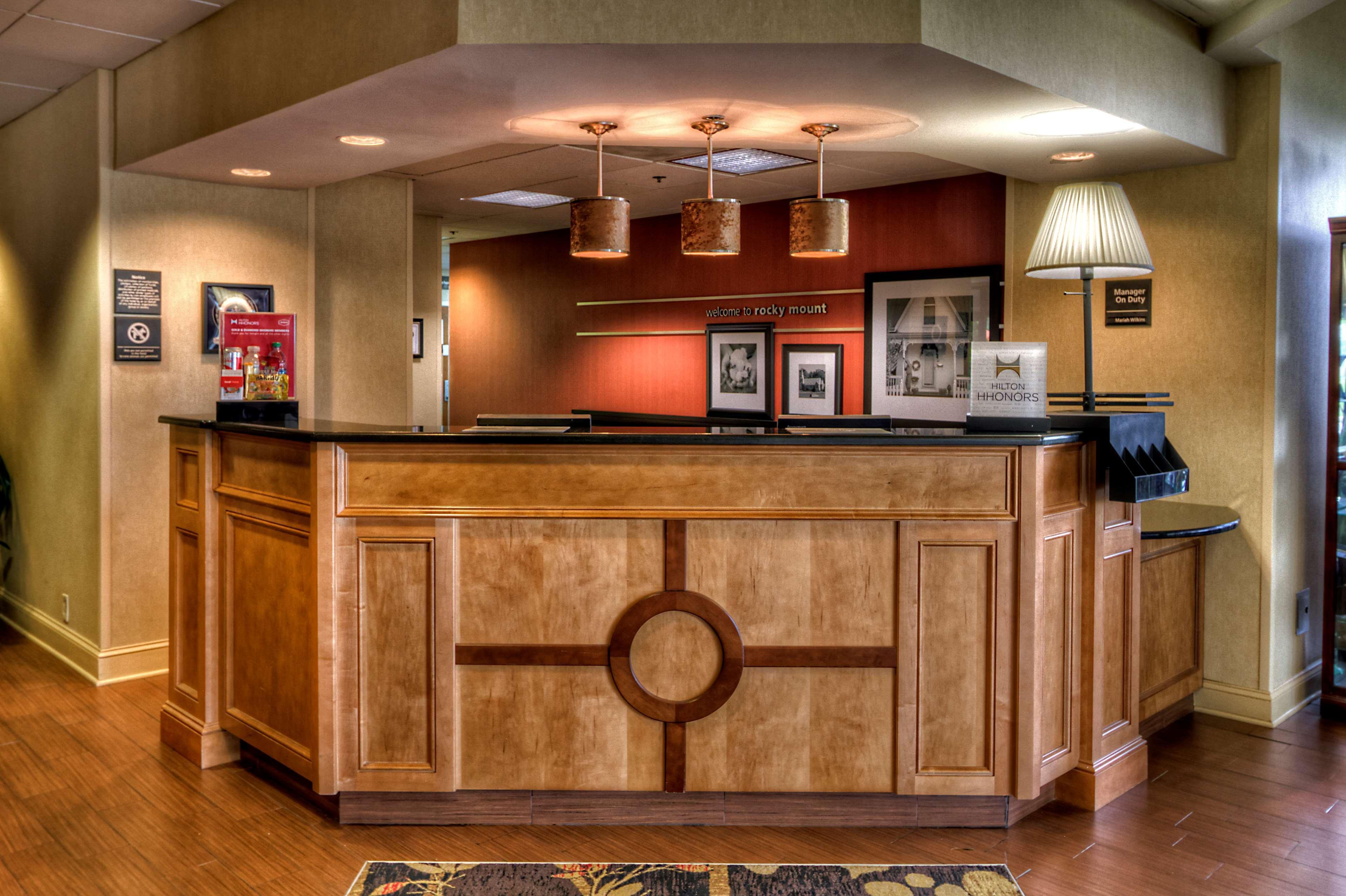 Hampton Inn Rocky Mount Buitenkant foto